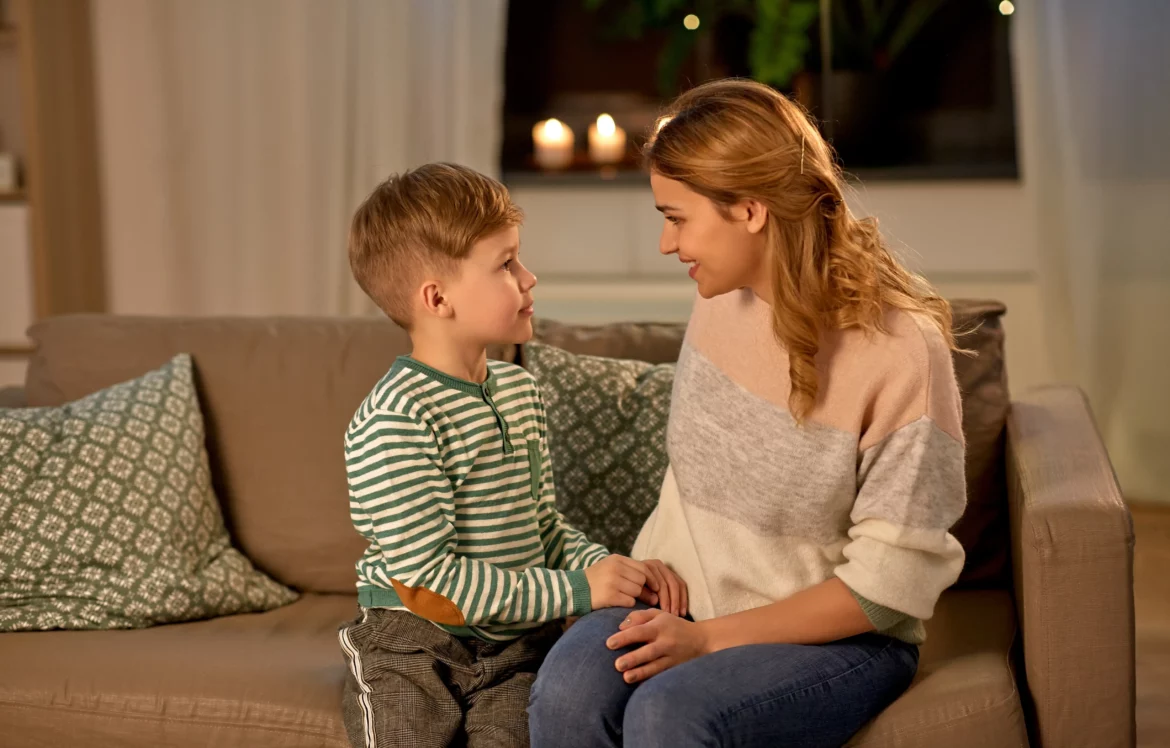 happy-smiling-mother-talking-her-son-home